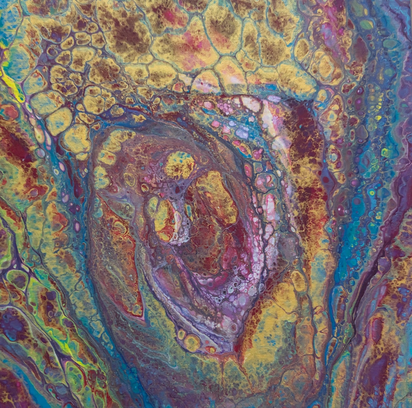 Open Cup Pour -- "Bejeweled"