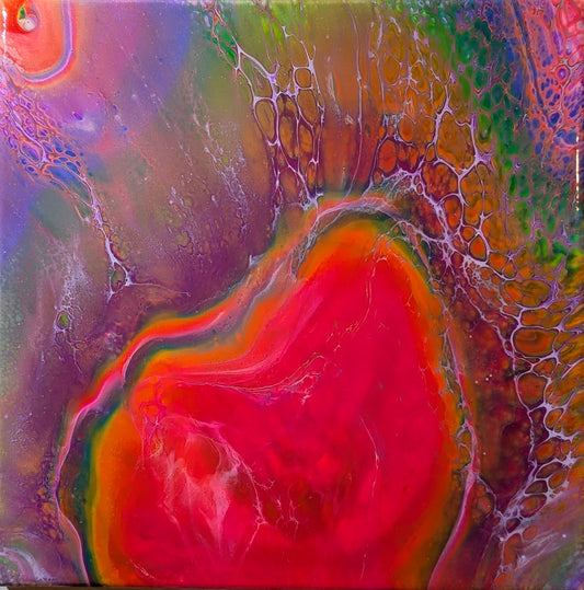 Open Cup Pour -- Agate Slice