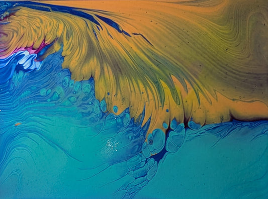 Waterfall Kiss Pour -- Low Tide